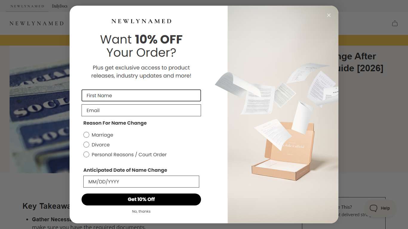 Social Security Name Change Guide [2026] – NewlyNamed